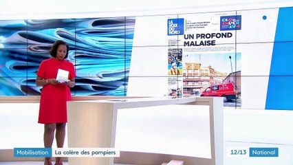 Manifestation des pompiers : une journée nationale de revendication