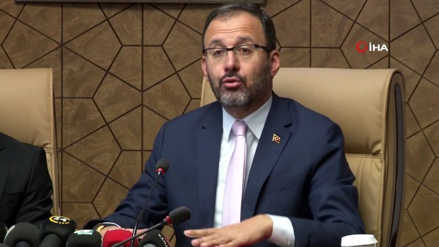 Bakan Kasapoğlu: “Enver Cenk Şahin ve diğer sporcular tarih sayfasında şanla, şerefle anılacak”