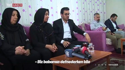 TRT'den TRT Kurdi çalışanı Gülay Demir'in ailesine taziye ziyareti