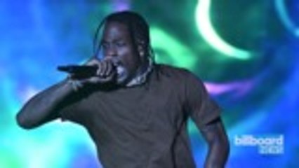 Travis Scott Celebrating No. 1 Placement on Hot 100 Despite Injury | Billboard News
