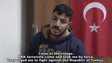 Milli Savunma Bakanlığı teslim olan PKK'lıyı paylaştı !