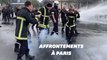 Heurts entre pompiers et policiers en marge de la manifestation à Paris