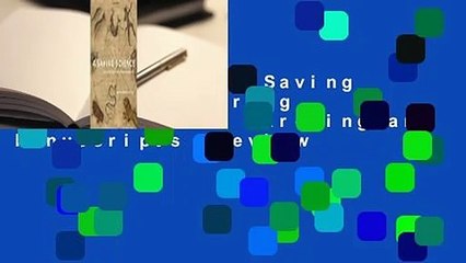 Full E-book  A Saving Science: Capturing the Heavens in Carolingian Manuscripts  Review