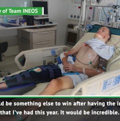 Just being back on the bike is a victory - Froome