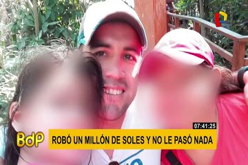 Robó más de un millón de Prosegur y aún no enfrenta ningún proceso penal