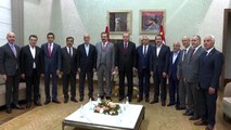 Cumhurbaşkanı Erdoğan, Türkiye-AB Karma İstişare Komitesi üyelerini kabul etti