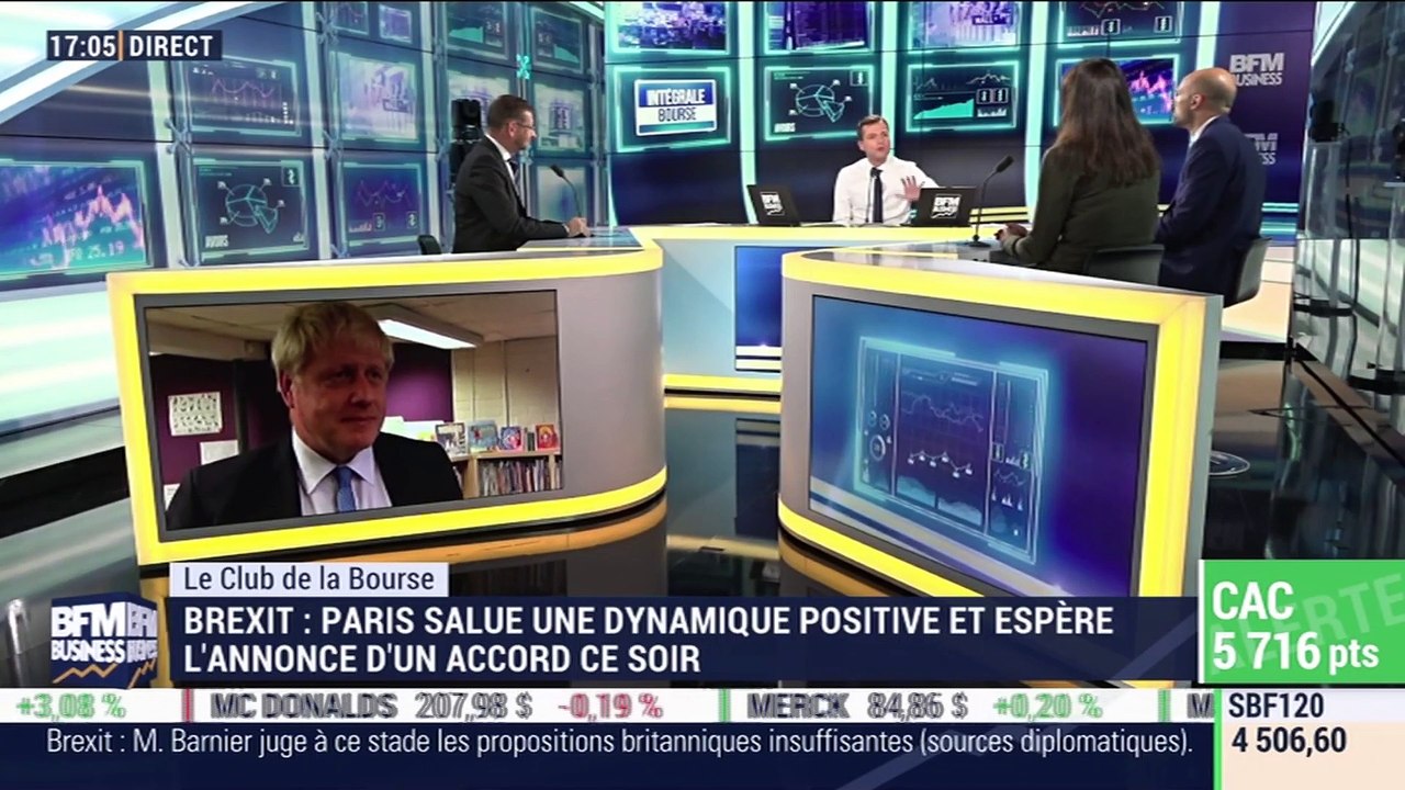 Le Club de la Bourse: Esty Dwek, Florent Delorme, Marc Riez et Jean-Louis Cussac - 15/10