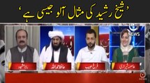 Sheikh Rasheed ki misaal Alu jesi hai : Hafiz Hamdullah