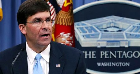 ABD Savunma Bakanı Mark Esper'den küstah Türkiye açıklaması