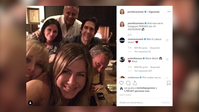 Los protagonistas de Friends se vuelven a reunir