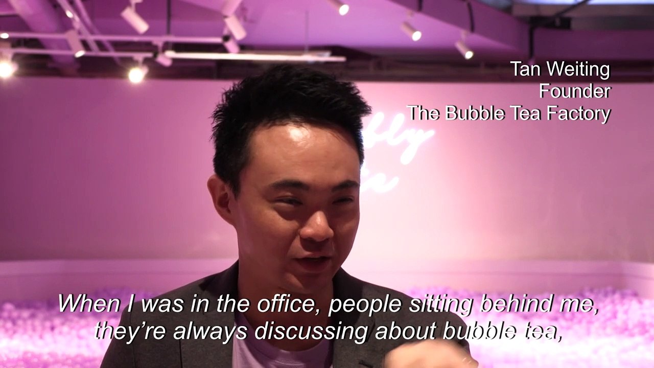 Frolic in a bubble tea ball pit at Singapore exhibit