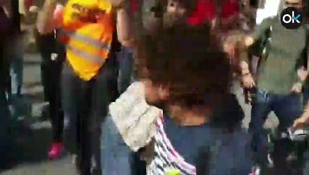 Recopilación de agresiones de independentistas a gente con símbolos españoles