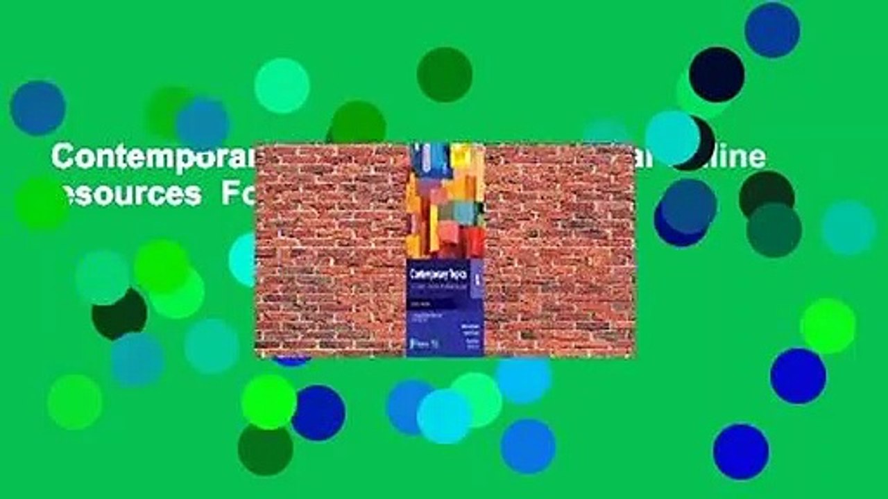 Contemporary Topics 1 with Essential Online Resources  For Kindle