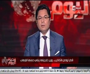 خالد أبو بكر رداً على تصريحات وزير خارجية قطر: "بارع فى الكذب"