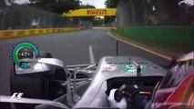 F1 2017 Australian Grand Prix - Pole Lap - Lewis Hamilton Onboard