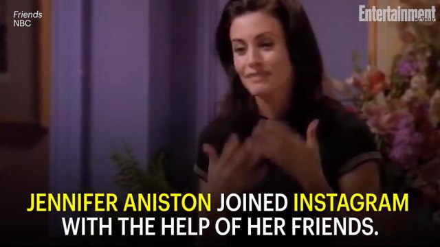 Jennifer Aniston Joins Instagram, Shares Cute Photo of Friends Cast