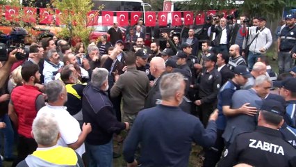 Teleferik gerginliğinde gözaltına alınan 8 şüpheli adliyeye sevk edildi