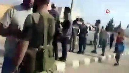 SMO askerlerinden terörist PKK/PYD zulmünden kaçan sivillere yardım