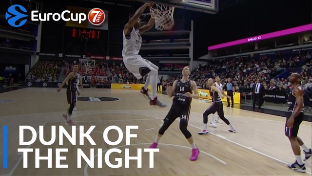 7DAYS EuroCup Dunk of the Night: William Mosley, Partizan NIS Belgrade