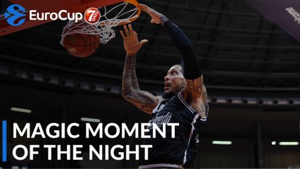 7DAYS Magic Moment of the Night: Julian Gamble, Segafredo Virtus Bologna