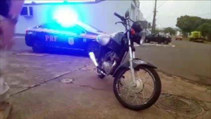 Homem foge de fiscalização da PRF, mas é perseguido e abordado no Bairro São Cristóvão