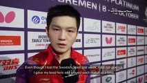 Fan Zhendong Interview | 2019 ITTF German Open