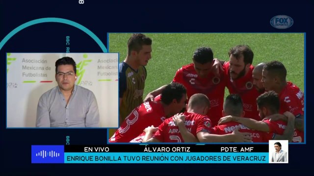 FOX Sports Radio: Presidente de Asociación de Futbolistas habla del tema Veracruz
