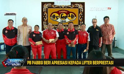 PB PABBSI Beri Apresiasi Kepada Lifter Berprestasi