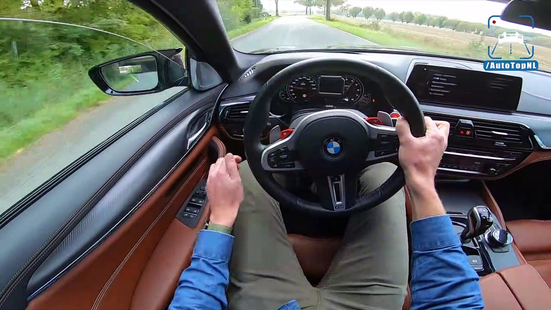 BMW M5 F90 G POWER 770HP FAST & LOUD! POV Test Drive by AutoTopNL