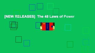 [NEW RELEASES]  The 48 Laws of Power