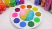 Kids Play And Learn Colors Slime Orbeez Toys Mixing My All Slime Glitter Clay Toys For Kids DIY