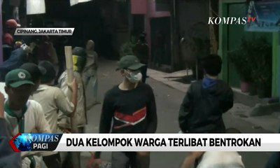 Tawuran di Cipinang, Polisi Tembakkan Gas Air Mata