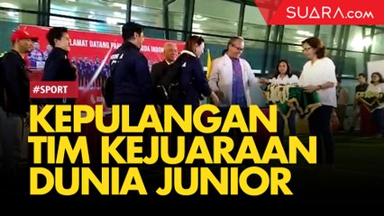 Tim Kejuaraan Dunia Junior 2019 Disambut Hangat: Selamat Datang Pahlawan Muda