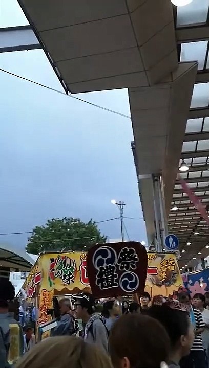 去年の前橋まつり　おみこしの様子