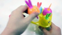Cutting Big Egg Colors Kinetic Sand Toys Learn Colors Slime Ice Cream Clay Toys For Kids