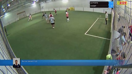 But de Gérald  (1-2) - LA POSTE Vs COGEP - 15/10/19 20:00 - LIGUE 4 - Poitiers Game Parc