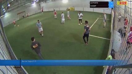 But de Tiago (7-7) - LA POSTE Vs COGEP - 15/10/19 20:00 - LIGUE 4 - Poitiers Game Parc