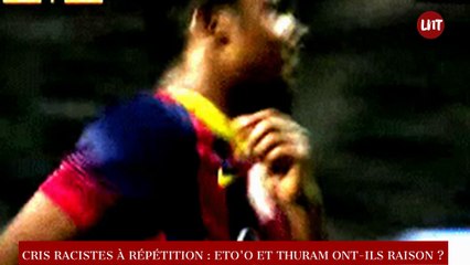 Cris racistes dans le milieu du football : Eto'o et Thuram ont-ils raison ?