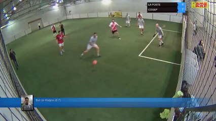 But de Hadjris (8-7) - LA POSTE Vs COGEP - 15/10/19 20:00 - LIGUE 4 - Poitiers Game Parc