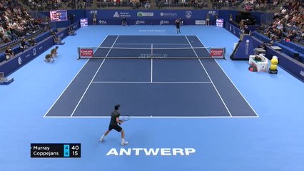 Murray bekuk Coppejans (6-4 7-6)