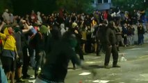 Disturbios en capitales de provincia de Cataluña