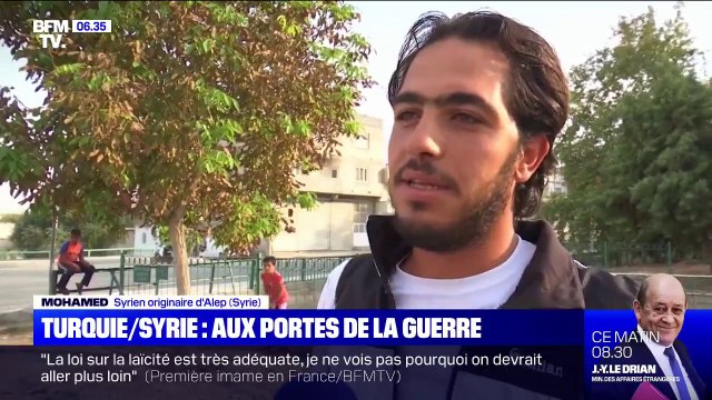 En Turquie, les civils proches de la frontière syrienne sont partagés entre l'inquiétude de la guerre et le soutien à l'armée turque