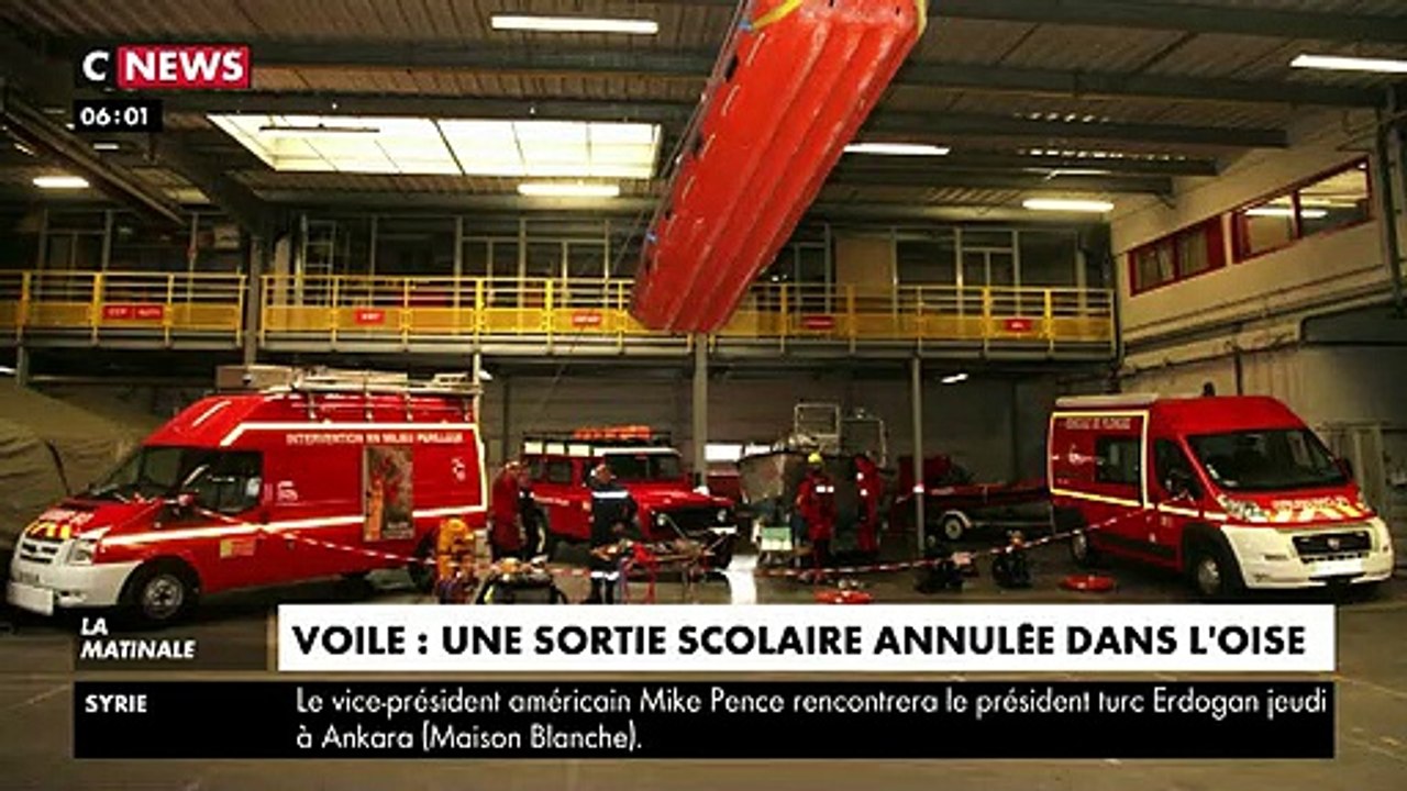 Oise : Les pompiers de la caserne de Creil refusent une visite scolaire car la mère d'élève qui accompagnait la classe portait un voile