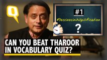 Shashi Tharoor Turns Quiz Master: Is Your Vocabulary Up to Mark?