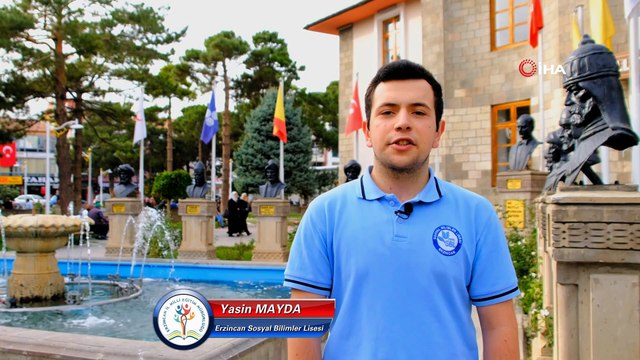 Suriye’de destan yazan Mehmetçik’e Erzincanlı öğrencilerden klipli destek