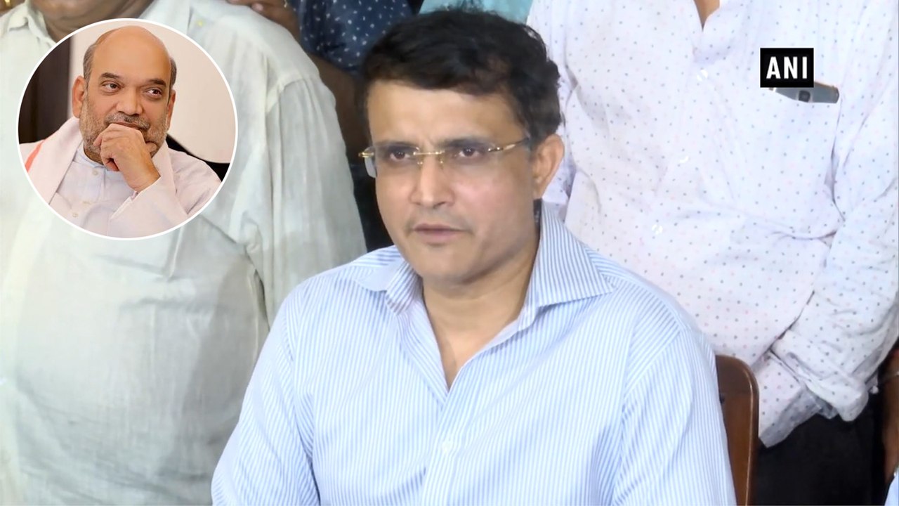 Sourav Ganguly Says Met Amit Shah, But Did Not Discuss BCCI Or Politics || Oneindia Telugu