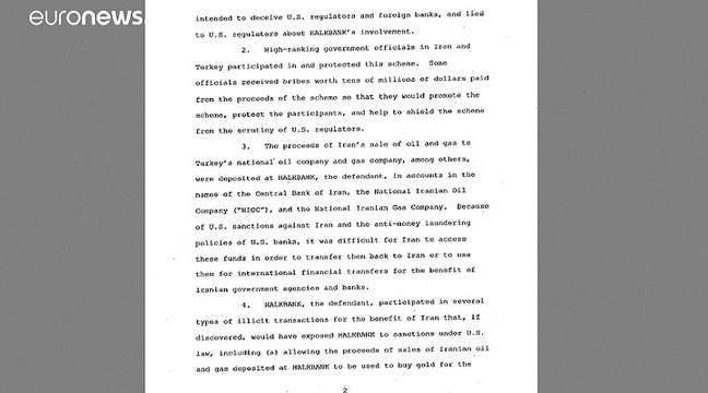 واشنطن تتهم بنكاً تركياً بالالتفاف على العقوبات المفروضة على إيران
