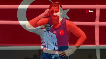 Tel Abyad'taki askerlerimizden milli sporculara mesaj