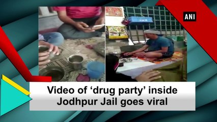 Video of ‘drug party’ inside Jodhpur Jail goes viral