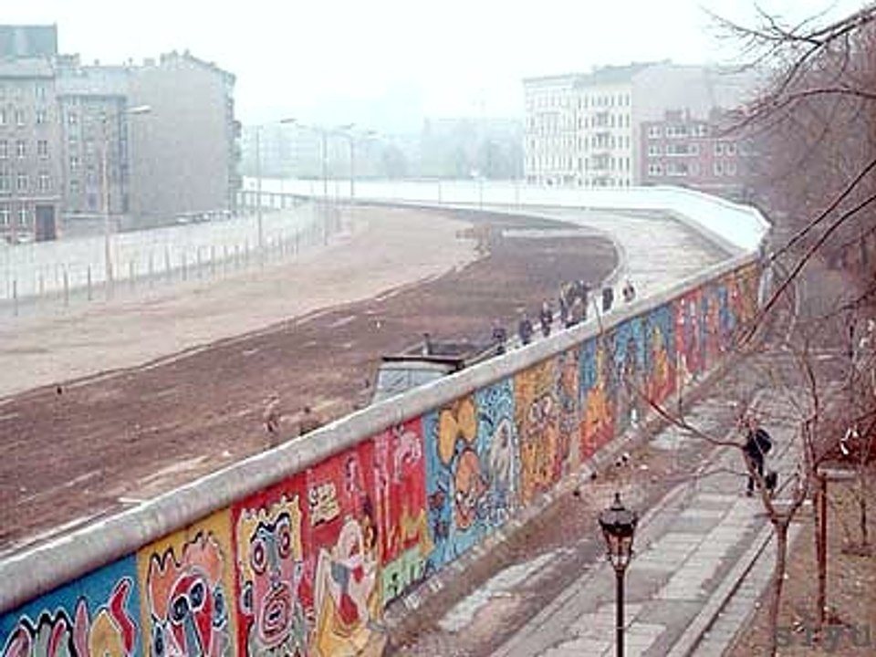 La chute du mur de Berlin